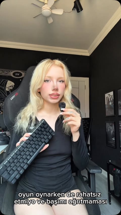 Instagram post by @esnazz for SteelSeries. Caption reads: @steelseriestr 🤍🪽🙏🏻 #isbirligi.