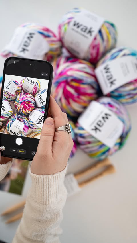 Instagram post by @cickadesign for We Are Knitters. Caption reads: Welcome to day number 12 of our #WAKventCalendar....