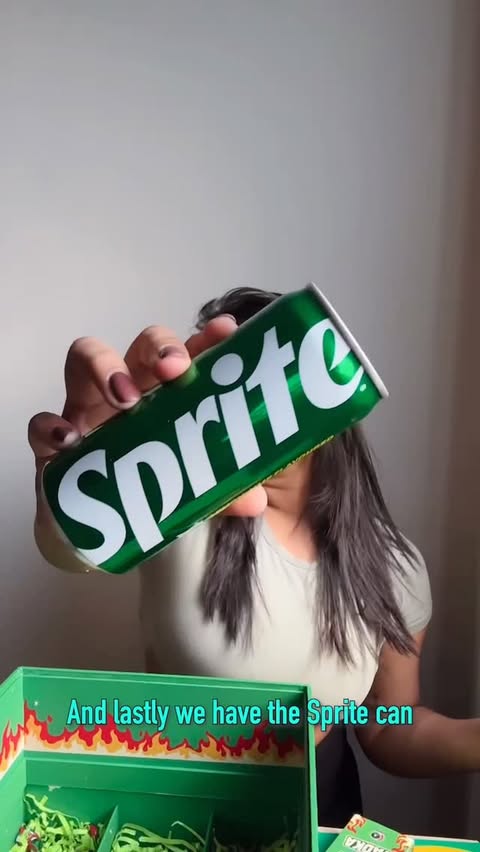 Instagram post by @poojareddyy24 for Sprite. Caption reads: Ching’s ke spicy noodles aur Sprite ka sip —....