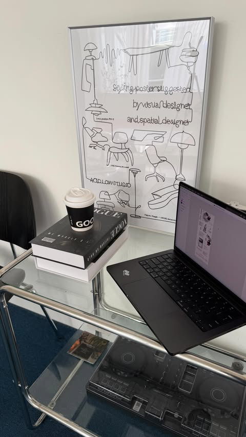 Instagram post by @designbarbiana for Wix Studio. Caption reads: [...] for website #2 🤏🏼 Have you tried....