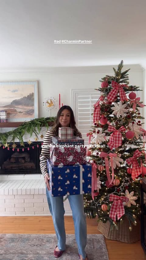 Instagram post by @debtrette for Charmin. Caption reads: #CharminPartner #ad: a gift everyone will want to....