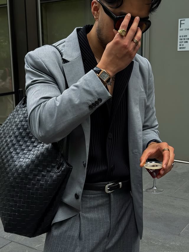 Instagram post by @alexthanhn for GREY GOOSE Vodka. Caption reads: Paparazzi, no pictures please! I’m just having my....