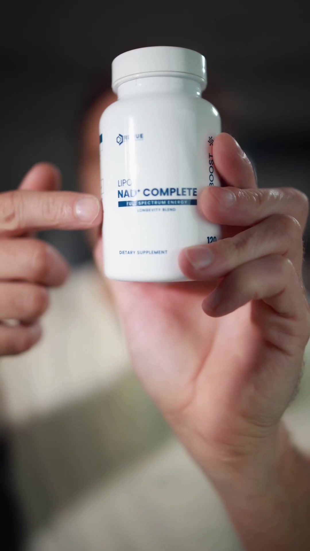TikTok post by @paulschriner for Renue By Science. Caption reads: DISCLAIMER: This content is not medical advice and....
