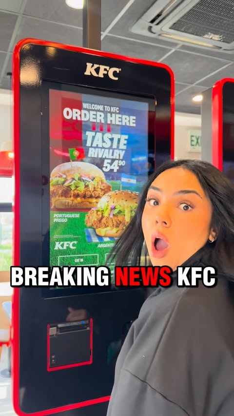 Instagram post by @reddevilgal_ for KFC. Caption reads: With @kfcsouthafrica ‘s new signings being the....
