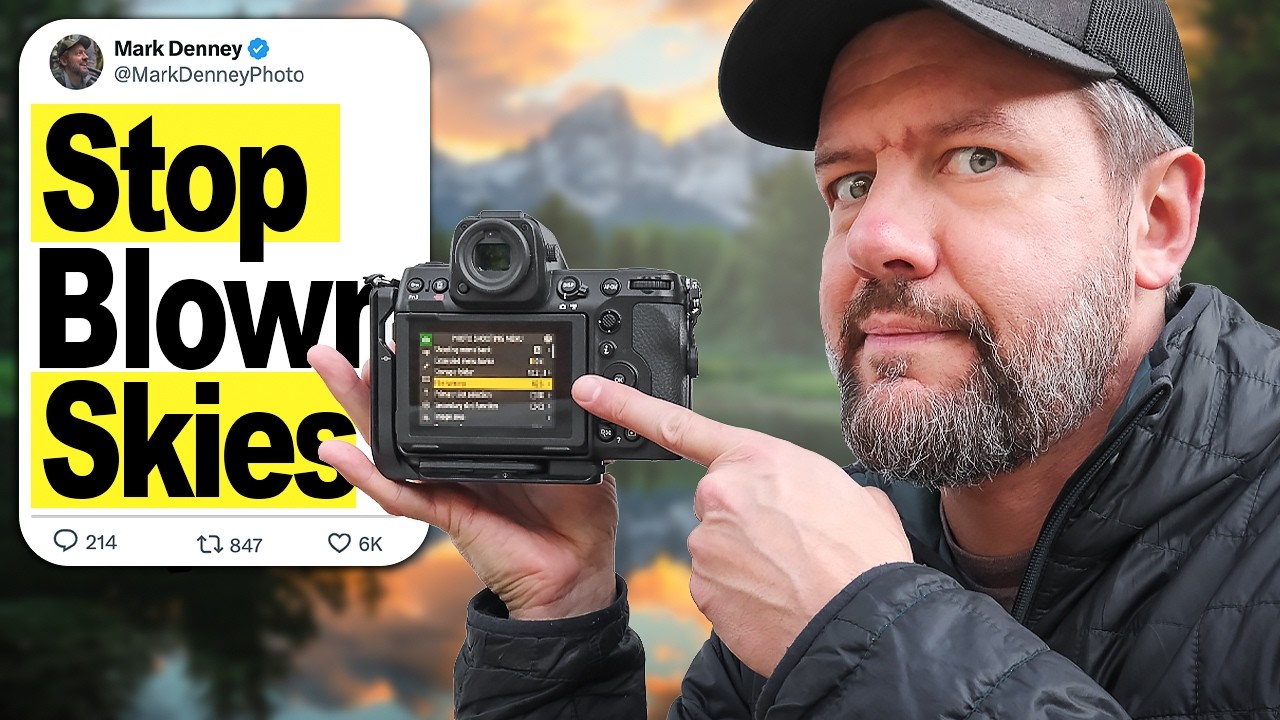 YouTube post by @MarkDenneyPhoto for B&H Photo Video. Caption reads: The Best Metering Mode You’re Probably Missing.