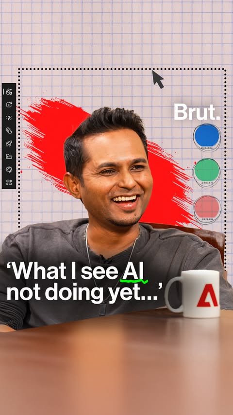 Instagram post by an influencer for Adobe Creative Cloud. Caption reads: [...] on Episode 3 of the Adobe Creative Cloud....