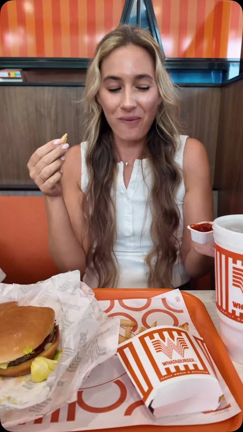 Instagram post by @melissakhemrick for Whataburger. Caption reads: #ad I finally checked @whataburger off my North....
