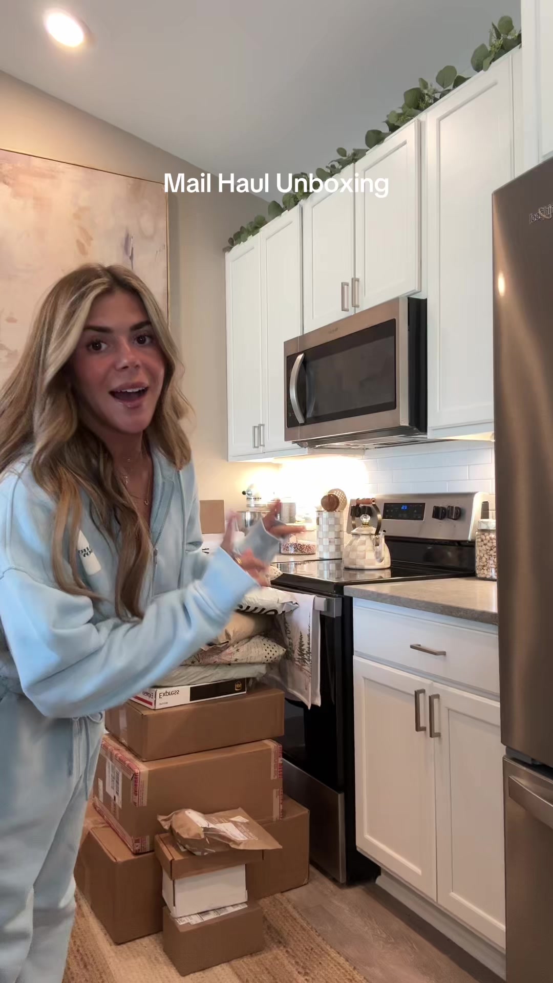 TikTok post by @madvetzz for UKLASH. Caption reads: [...] @abercrombie @Clarins Official @pradabeauty....