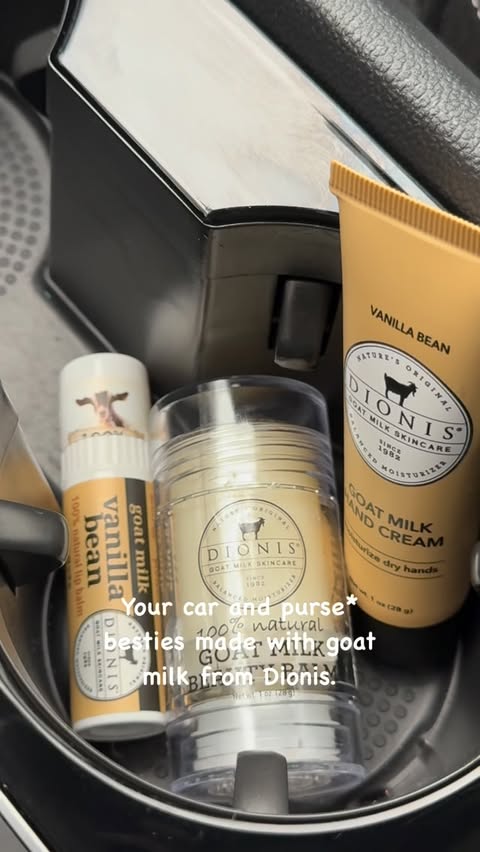 Instagram post by @stefannniee for Dionis Goat Milk Skincare. Caption reads: Goat milk really is the G.O.A.T 🐐 @dionisskincare....