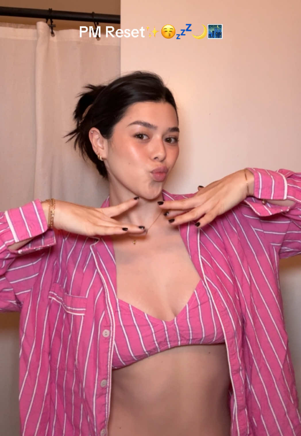 TikTok post by @taycmorrison for Peta Jane Beauty. Caption reads: I’m scared I’m trying a new tan 🫢 it’s @Peta Jane....