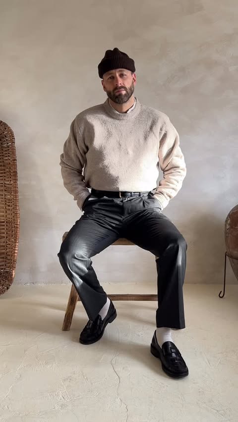 Instagram post by @thomas.m.lloyd for Matalan. Caption reads: 2 outfits for party season with @shopmatalan | AD.