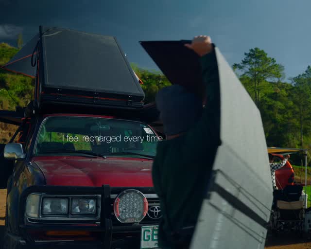 Instagram post by @manalojohn for EcoFlow. Caption reads: Me and my @ecoflowofficialphilippines getting our....