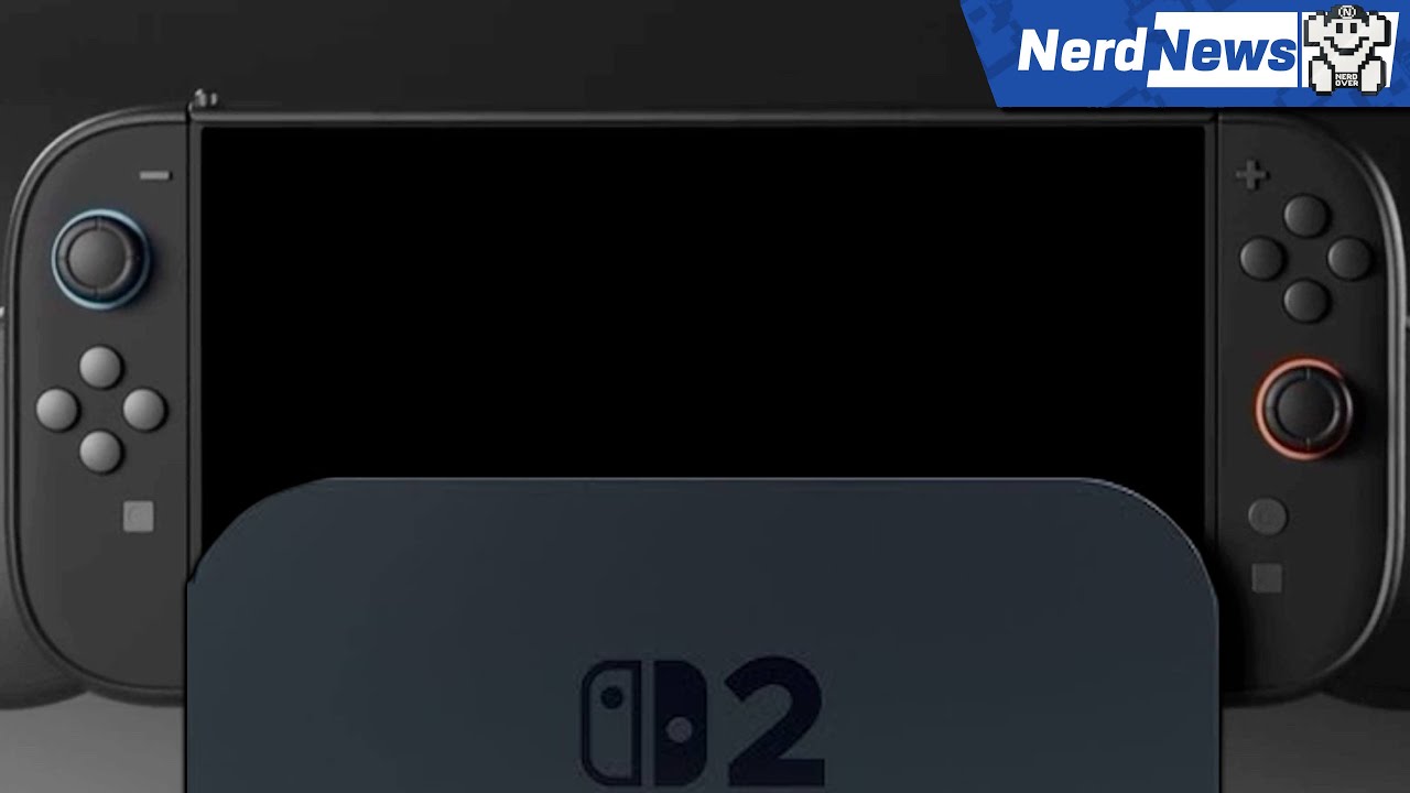 YouTube post by @NerdOverNews for Instant Gaming. Caption reads: Nintendo isn't doing itself any favors /....
