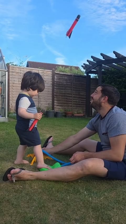 Instagram post by @tania_dsousa for Jaques of London. Caption reads: [...] with their new rocket toy from....