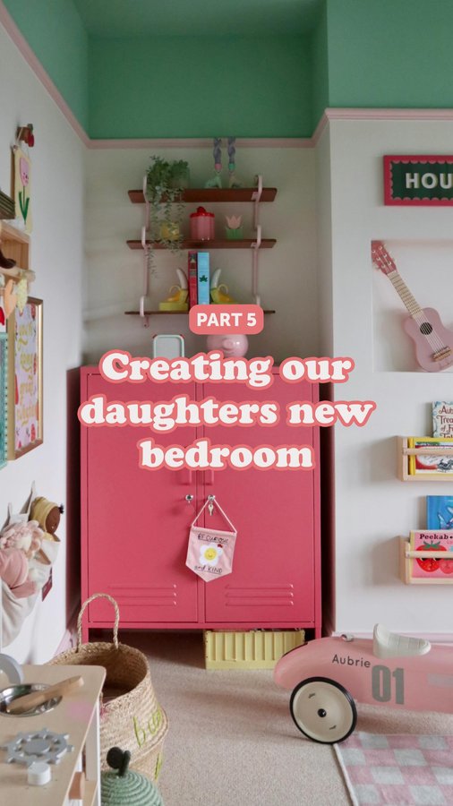 Instagram post by @megmonde for Yvonne Ellen. Caption reads: Here’s the final part of creating Aubrie’s new....