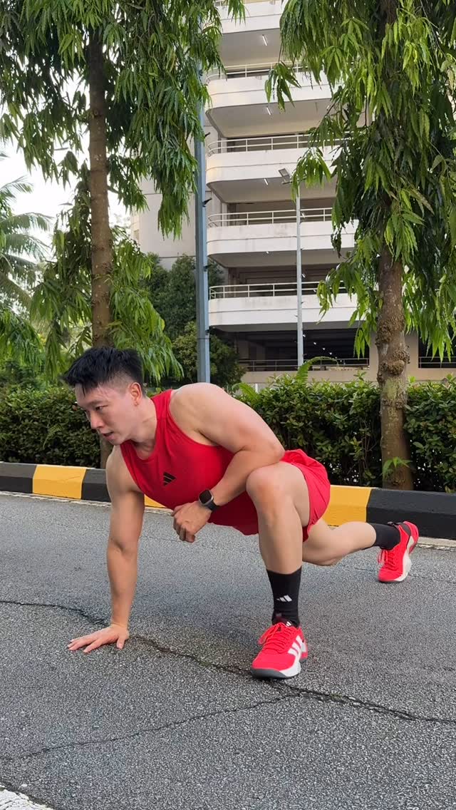 Instagram post by @ericyap__ for LES MILLS. Caption reads: 🌶️RAPIDMOVE ADV 2🌶️ let you crush your HIIT....