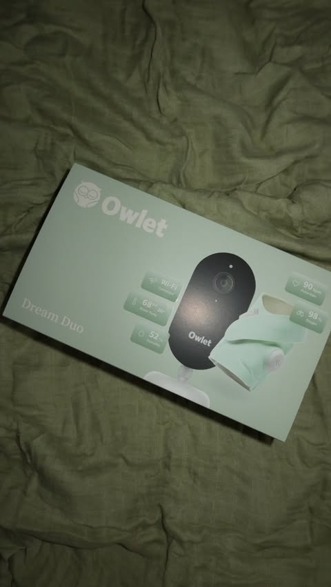 Instagram post by @hillssxoxo for Owlet. Caption reads: #ad #OnlyOwlet Becoming a mom has honestly made me....