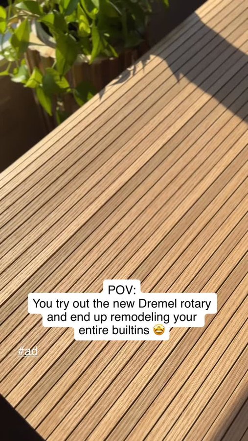 Instagram post by @emyludesigns for Dremel. Caption reads: It’s HERE! 🥳 The newest member of the @dremel....