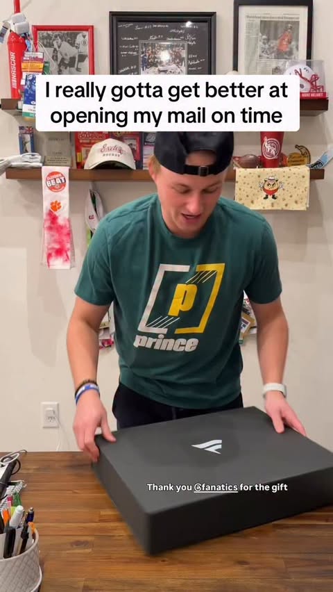 Instagram post by @timmy_takes for Fanatics. Caption reads: [...] #hockey #floridapanthers #giftedbyfanatics.