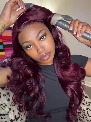 TikTok post by @kallmelanaaa for Pizazz Hair. Caption reads: [...] love pizazz 😍 they wigs so prettyy! @Pizazz....