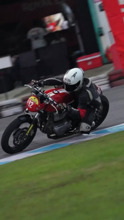 Instagram post by @powerdrift for Royal Enfield. Caption reads: [...] 🏁 The East Zone selections for the Royal....
