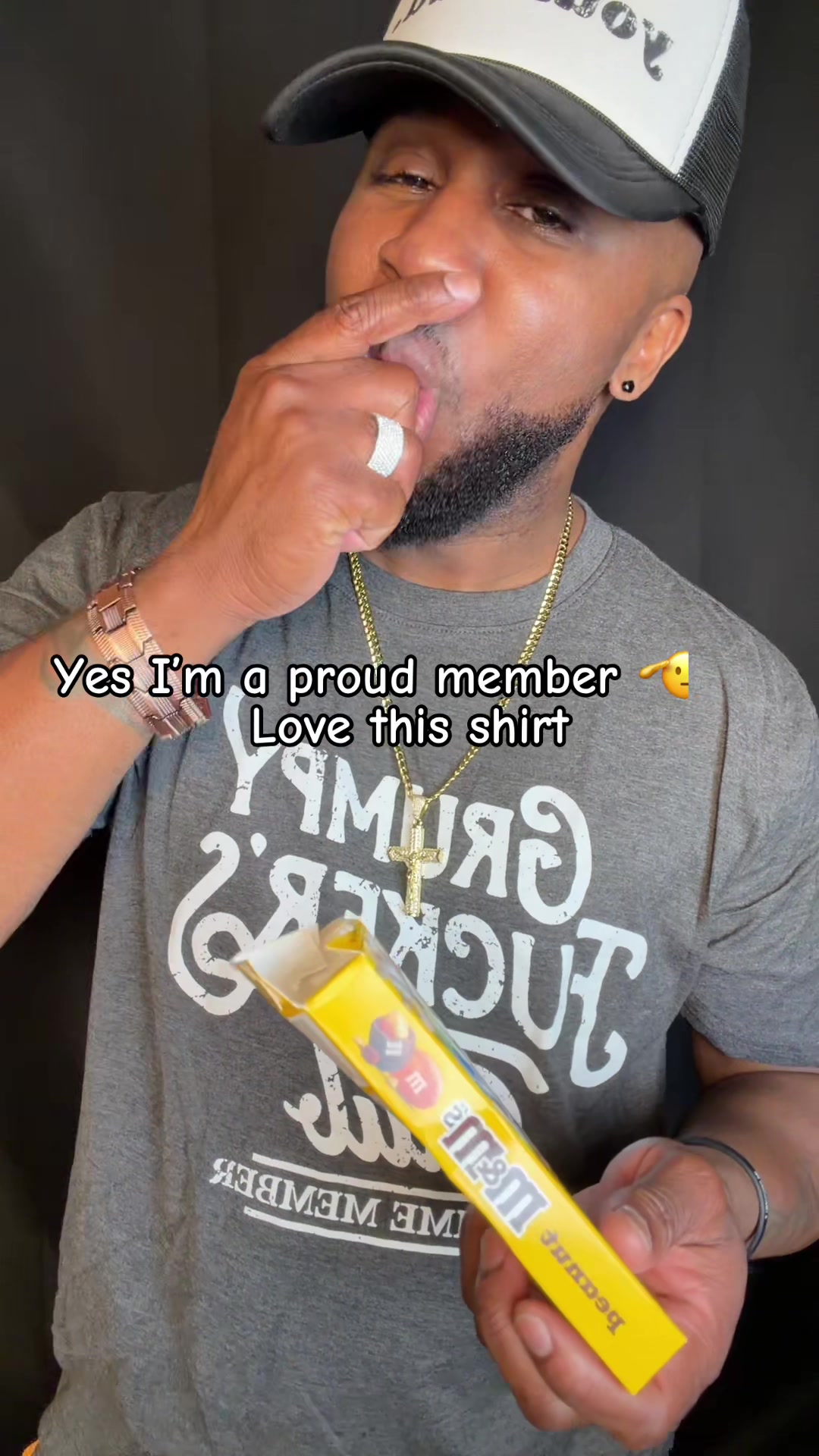 TikTok post by @blackcali for Crazy Dog TShirts. Caption reads: [...] love this cause it’s so me @Crazy Dog....