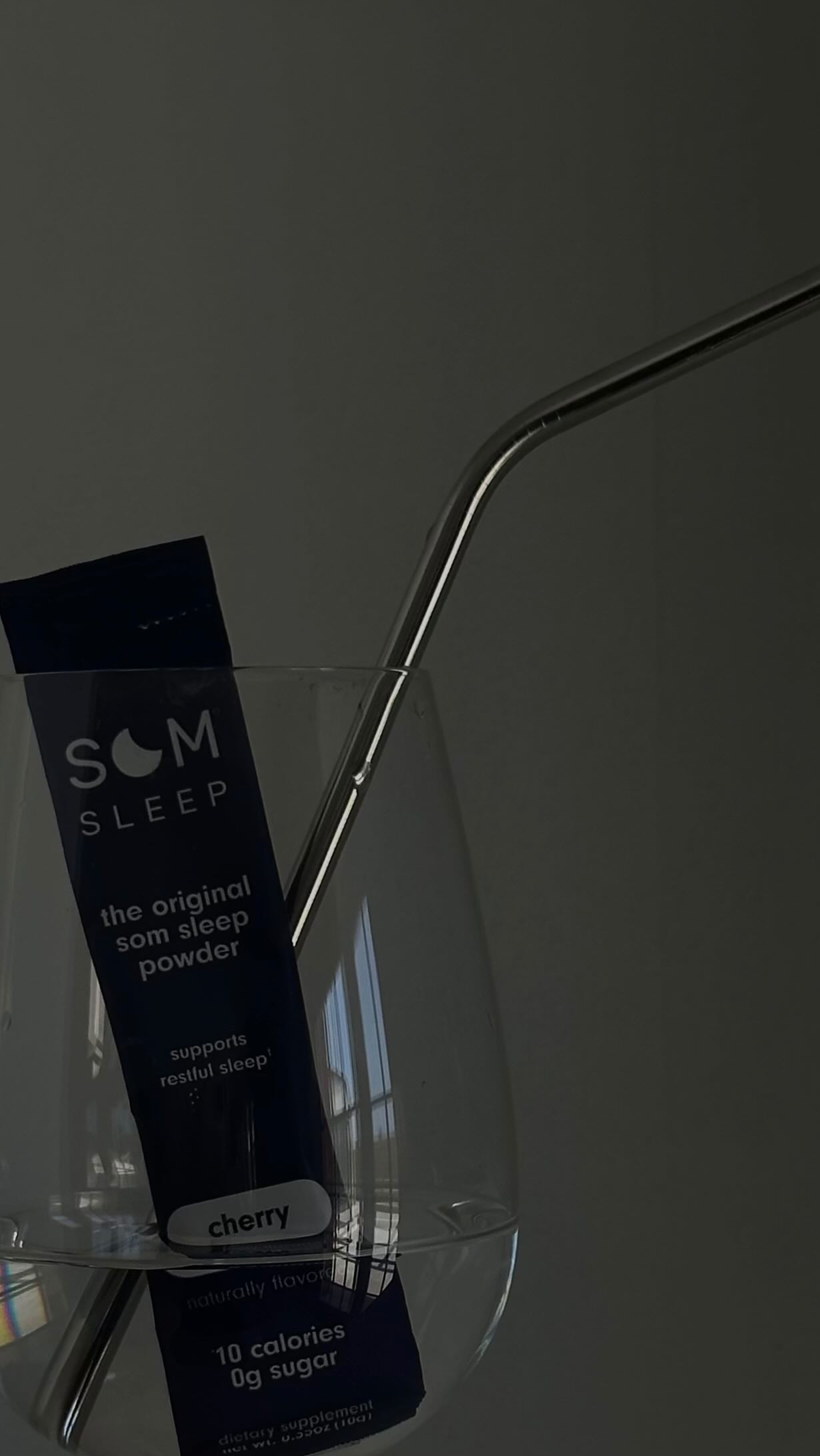 Instagram post by @bayy_fit for Som Sleep. Caption reads: Better sleep with SOM SLEEP 🌙 @getsomsleep....