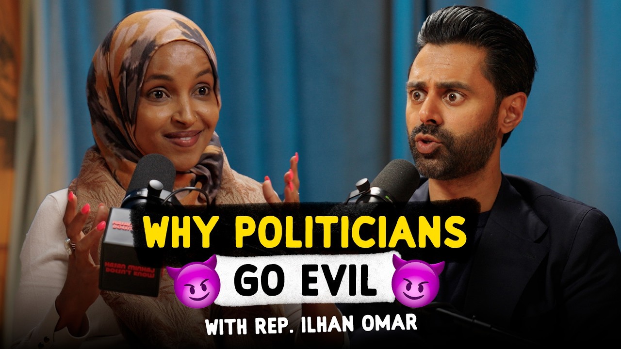YouTube post by @HasanMinhaj for ZipRecruiter. Caption reads: Is America Heading Towards Civil War? with Rep.....
