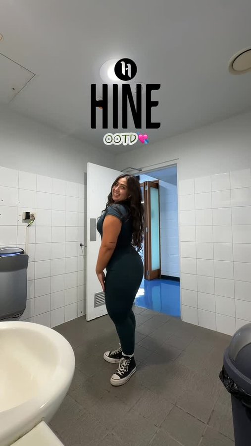 Instagram post by @tilllla for Hine Collection. Caption reads: Quick fit check, OOTD with @hinecollection....