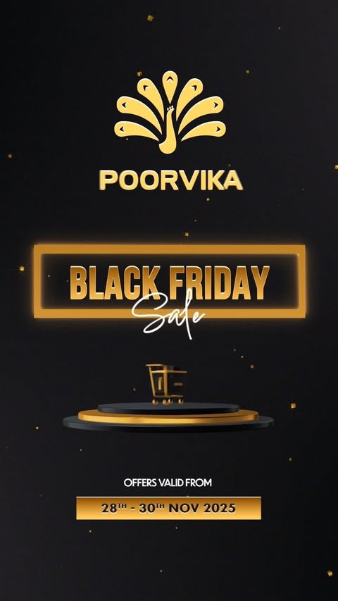 Instagram post by @smile_maker_0_0 for Poorvika. Caption reads: Enjoy your offers❤️…..
#smilemaker #mysore 

Terms....