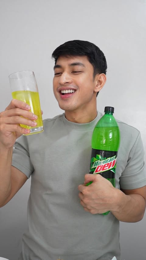 Instagram post by @gerickmanalo for Mountain Dew. Caption reads: [...] pag na-umay ka na. Buti nalang may....