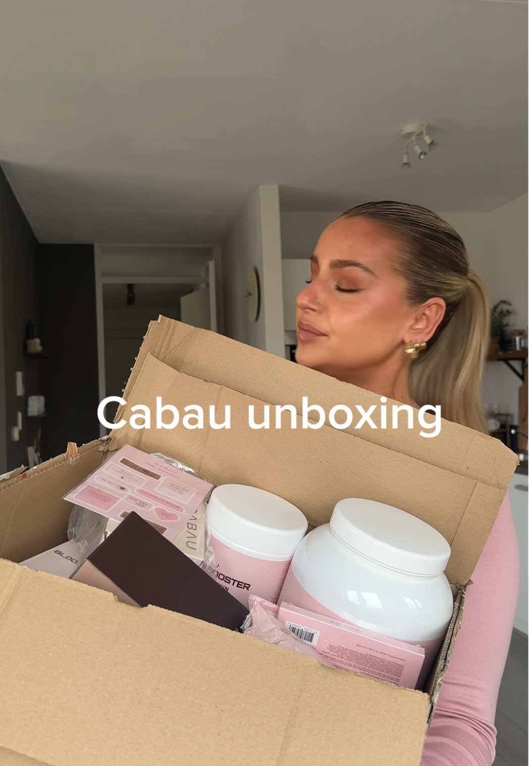 TikTok post by @mtotheilou for Cabau Lifestyle. Caption reads: Happy bday @Cabau Lifestyle 🤩🥳💖 Run don’t walk....