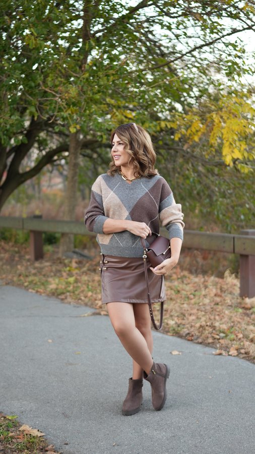 Instagram post by @olgaferrara_ny for TOMS. Caption reads: Okay — let’s talk fashion with purpose ,because....