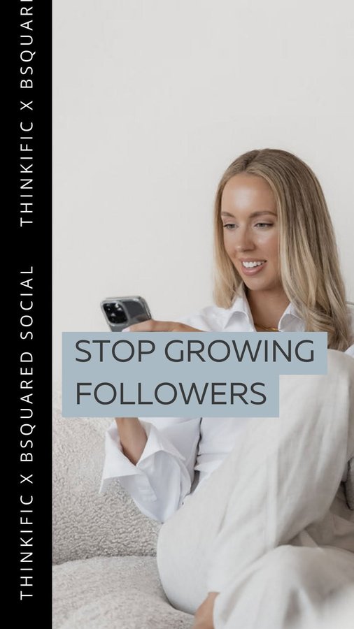 Instagram post by @laura.bsquaredsocial for Thinkific. Caption reads: It’s here! 🤯 The newly improved @Thinkific....