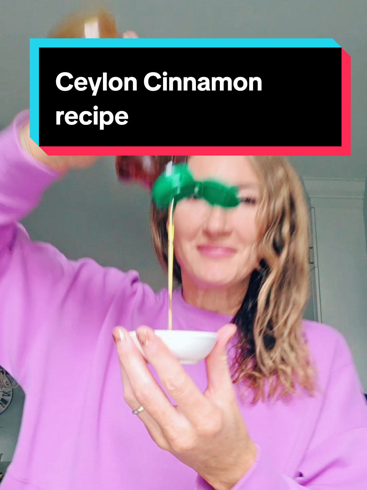 TikTok post by @agelessbeauty44 for Micro Ingredients. Caption reads: Ceylon Cinnamon powder by Microingredients....