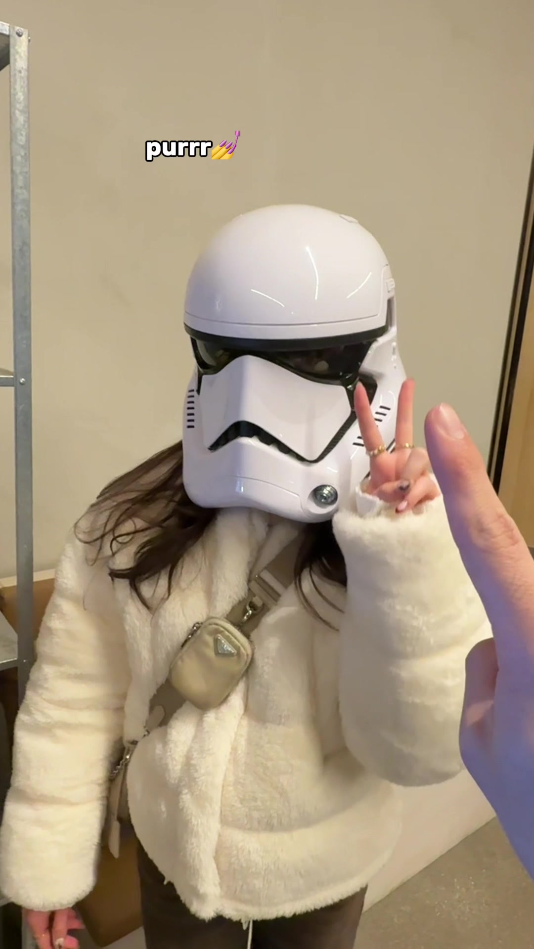 TikTok post by @symonneharrisonofficial for Star Wars. Caption reads: I’ve become a jedi. @Star Wars @JT #StarWars....