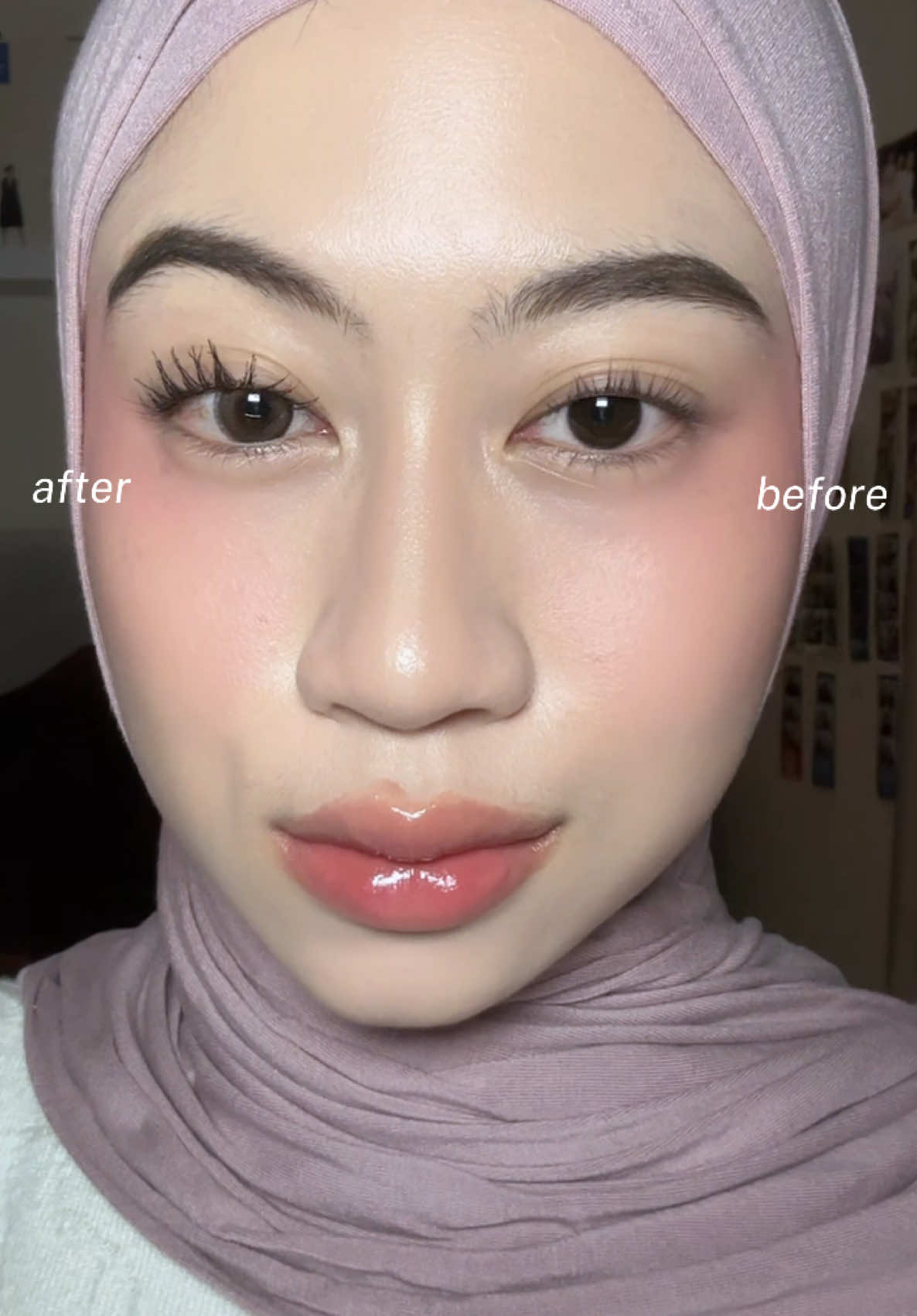 TikTok post by @keyshacello for Dazzle Me Indonesia. Caption reads: [...] yang awet buat 9–5 🫶🏻💗🙈 @DAZZLE ME....