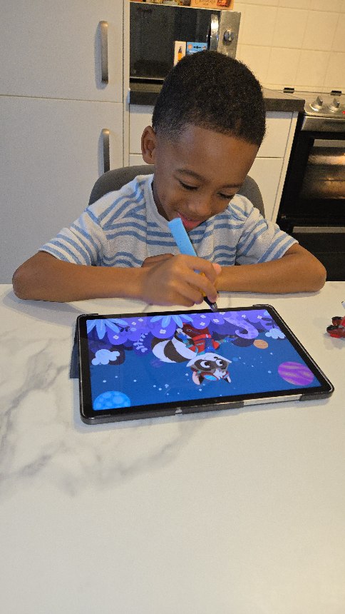 Instagram post by @_harrisbrothers for Edurino. Caption reads: Learning made fun 🦝✨

With EDURINO, kids explore,....