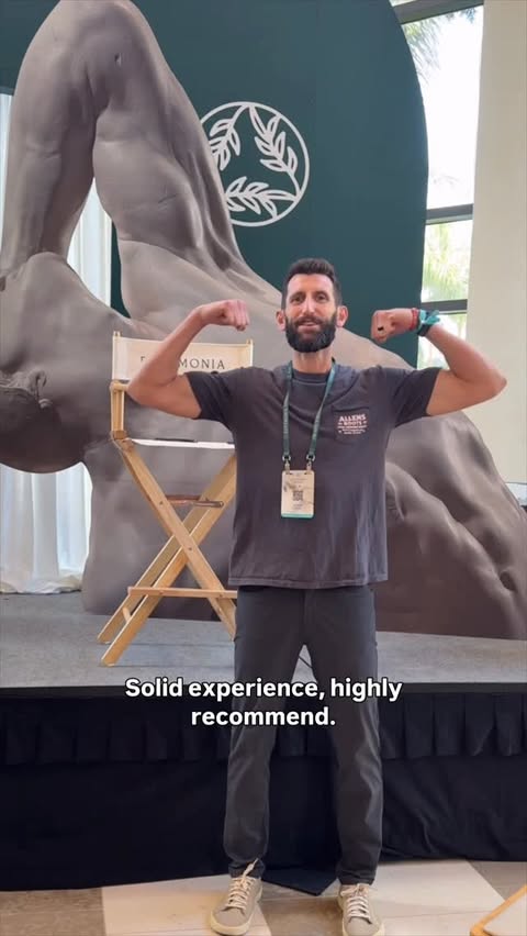 Instagram post by @running_fitness_dude for The Palm Beaches. Caption reads: @palmbeachesfl was the perfect backdrop for an....