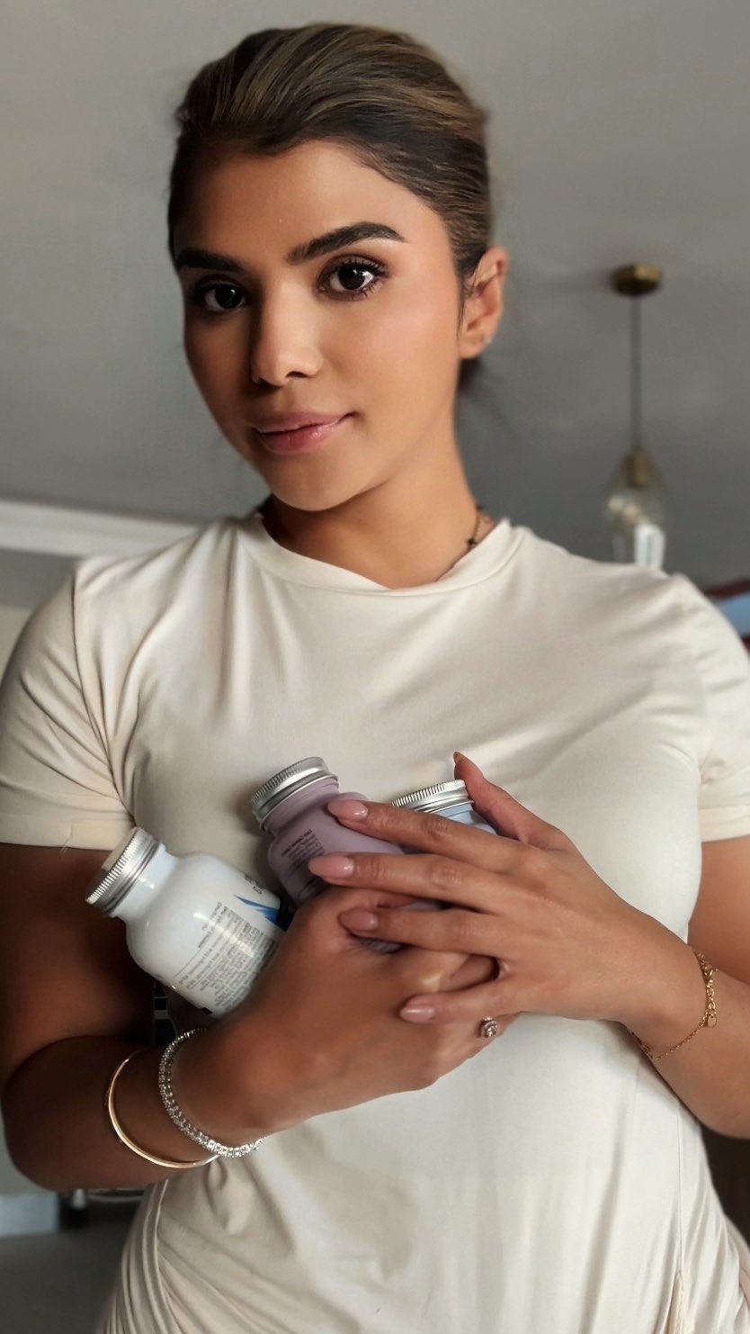 Instagram post by @bakedonline for Phytoceutics. Caption reads: [...] how I look. These 3 supplements from....