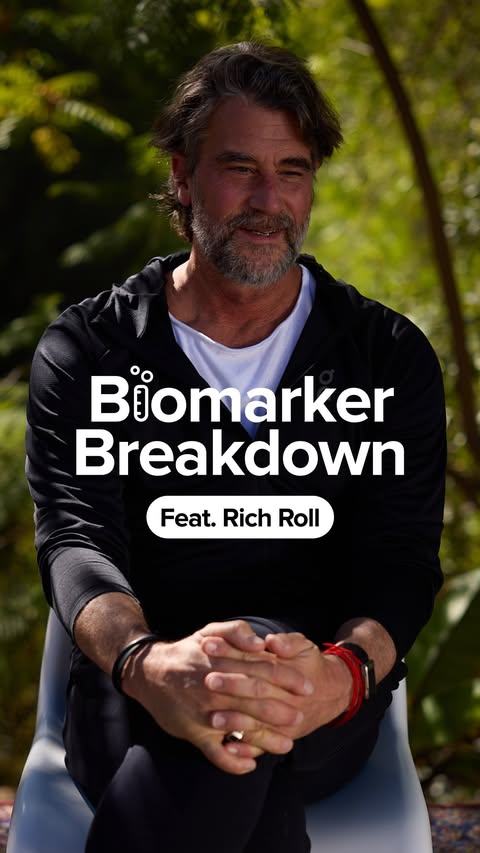 Instagram post by @richroll for WHOOP. Caption reads: The body doesn’t lie. After what has been my most....