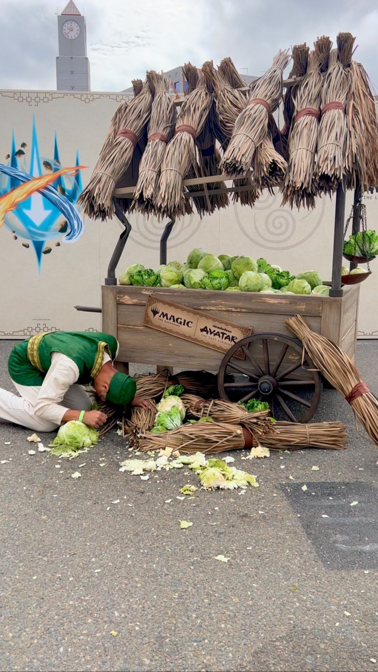 Instagram post by @avatarlegends for Magic: The Gathering. Caption reads: Some things never change! 

#SDCC #MTGxATLA #ATLA....