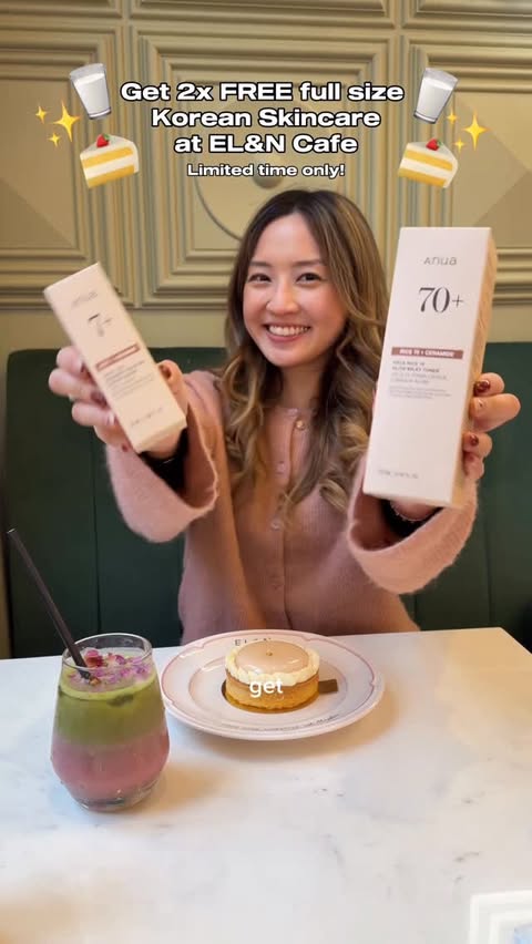 Instagram post by @with.edith for EL&N London. Caption reads: [...] Serum Worth over £54 FOR FREE! 📍EL&N....