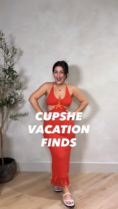 Instagram post by @mimipluswill for Cupshe. Caption reads: [...] covers ups, dresses, and swim from @cupshe!....