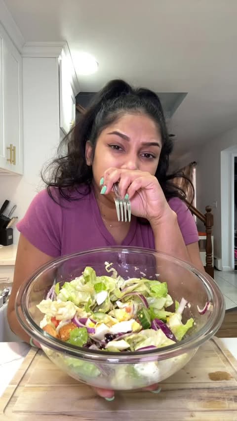 Instagram post by @todaywithtonyasingh for Pete & Gerry's. Caption reads: Make a healthy and delicious lunch with me! 🥗 🤤....