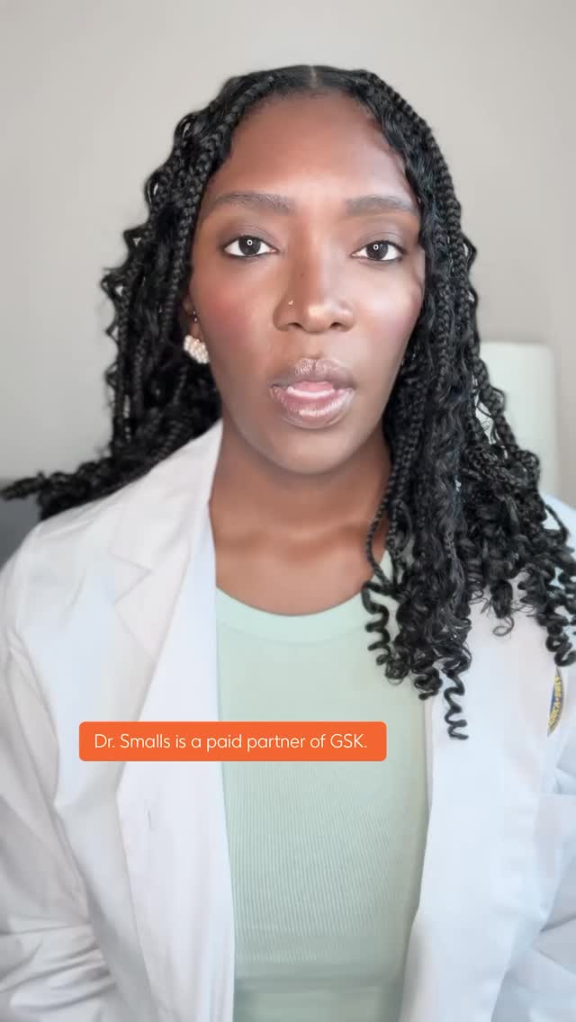 Instagram post by @cydney.nicholson for GSK. Caption reads: #SponsoredByGSK From educating patients about....