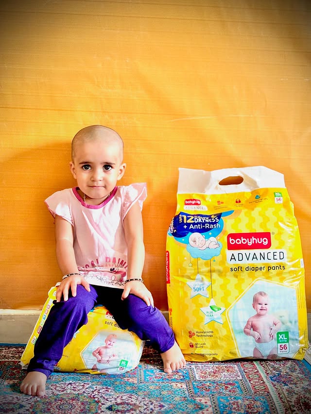 Instagram post by @yashi.sneha for Babyhug. Caption reads: #collaboration with @babyhug @FirstcryIndia

As....