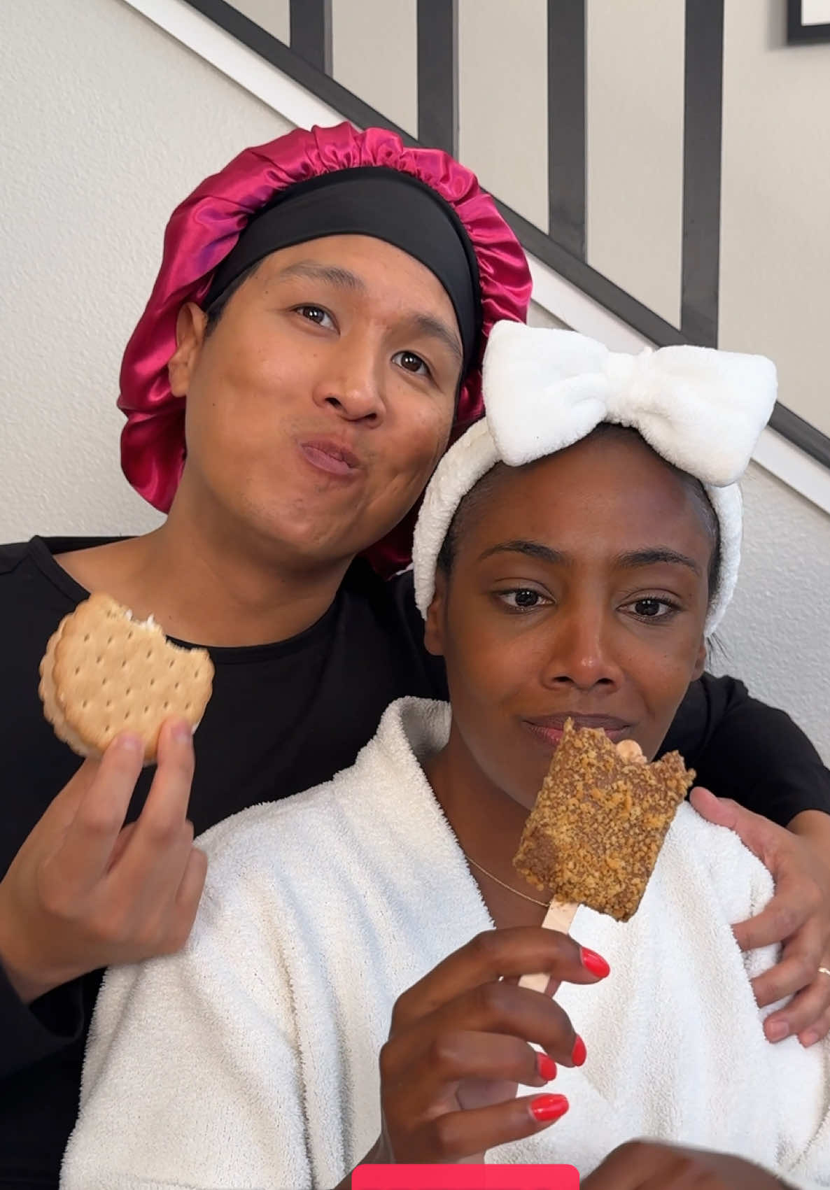 TikTok post by @thesingfamily for Breyers. Caption reads: [...] summer, what S’more can you ask for?....