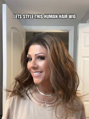 TikTok post by @beautyandcrownsbyaprilh for Jessie’s Wig. Caption reads: [...] a wig. Would you wear her like this?....
