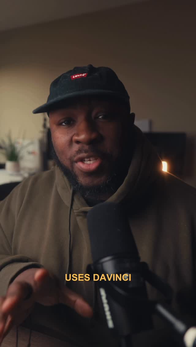 Instagram post by @imkofiyeboah for Motion Array. Caption reads: #AD I struggle to find good plugin packs for....